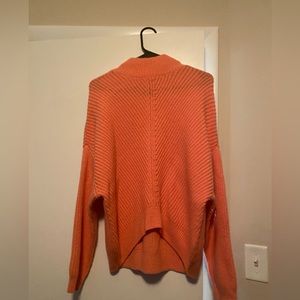 🍑🍁🧶 EXPRESS PEACH SWEATER NWT🧶🍁🍑